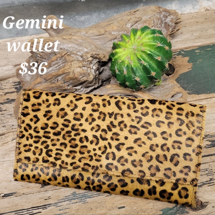 Clare V. Ponyhair Animal Print Coin Pouch - Brown Wallets, Accessories -  W2437366