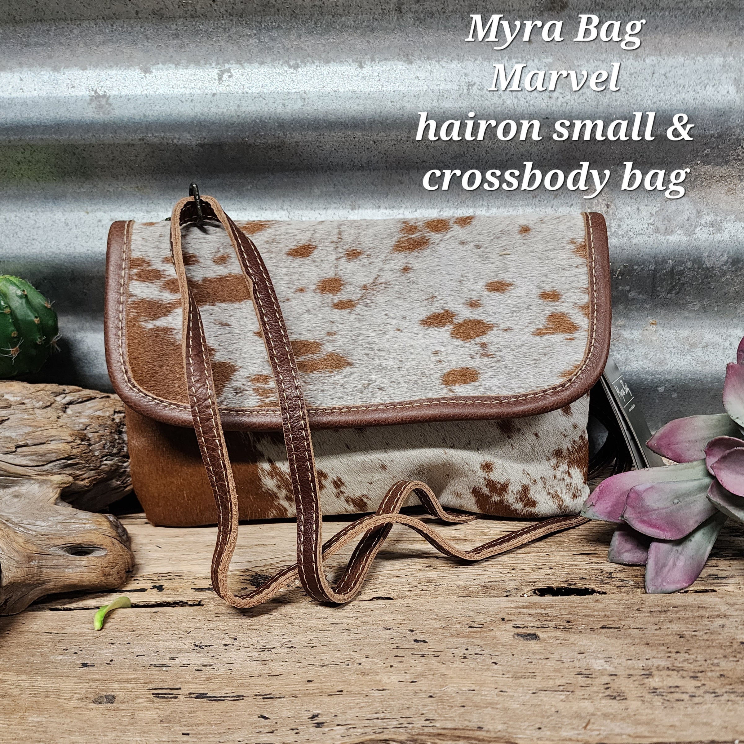 Myra Bag's Bucket Hair-On Small Handbag